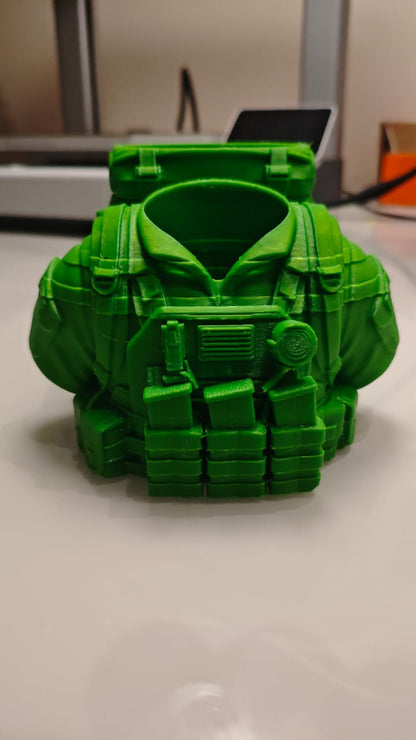 Porta Canetas Duplo - Militar